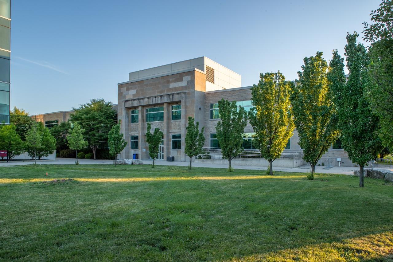 Front view of ITB with the field.