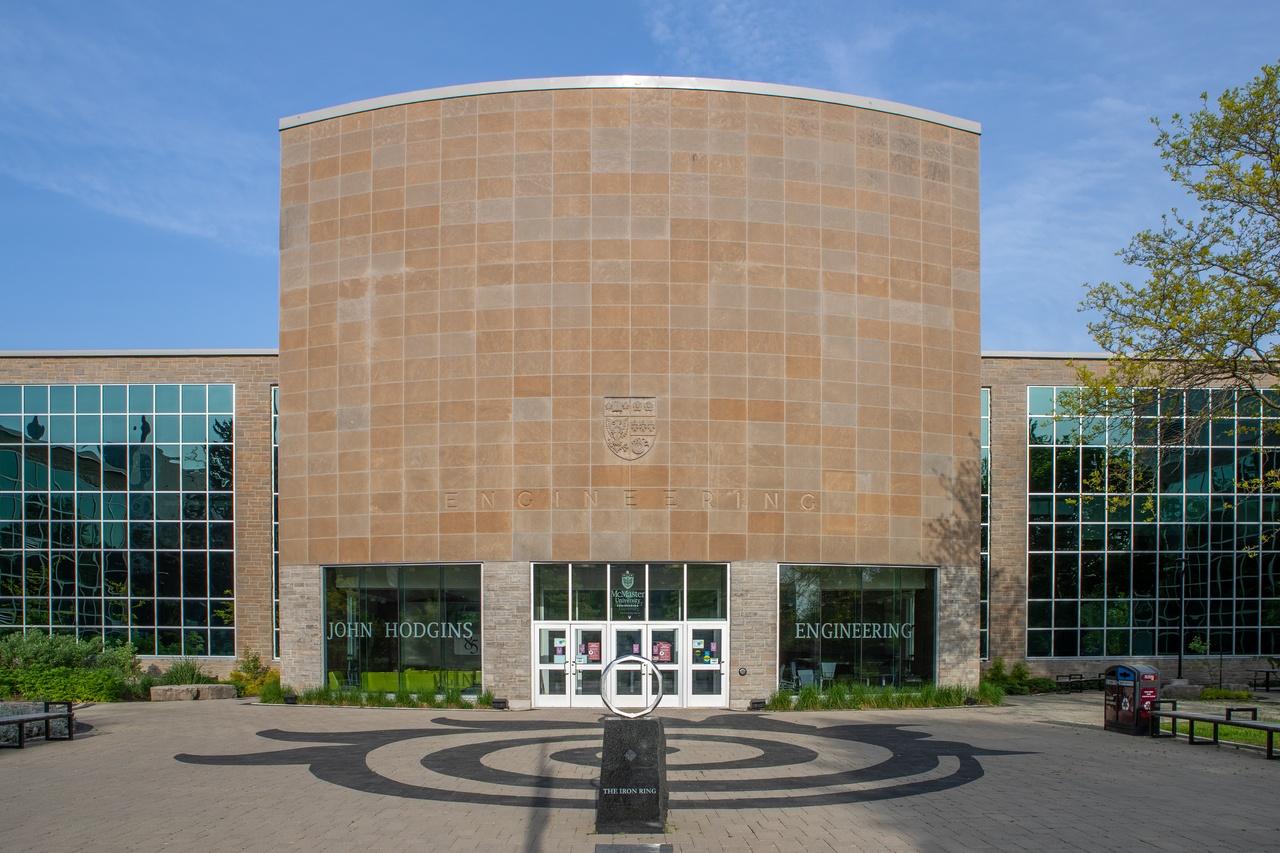 Front view of JHE with the iron ring.