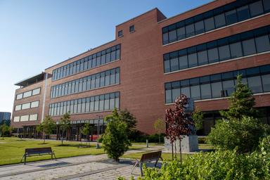 Angled view of the side of MIP.