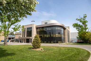 Angled view of the rear of IWC.