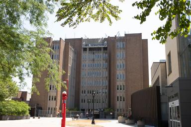 Front view of KTH.